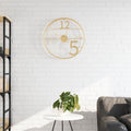 Wandklok Ø50 Cm Ijzer