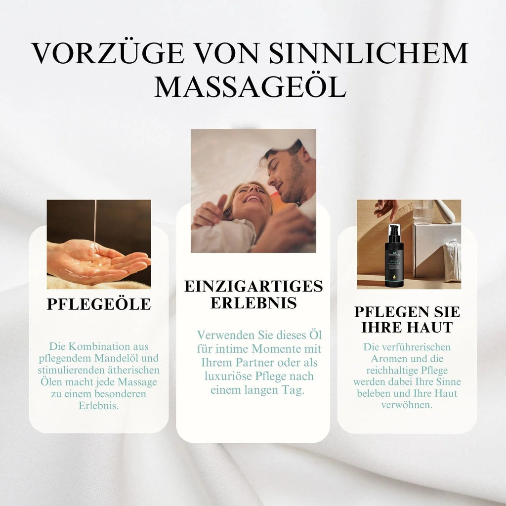 Natürliches Sinnliches Massageöl